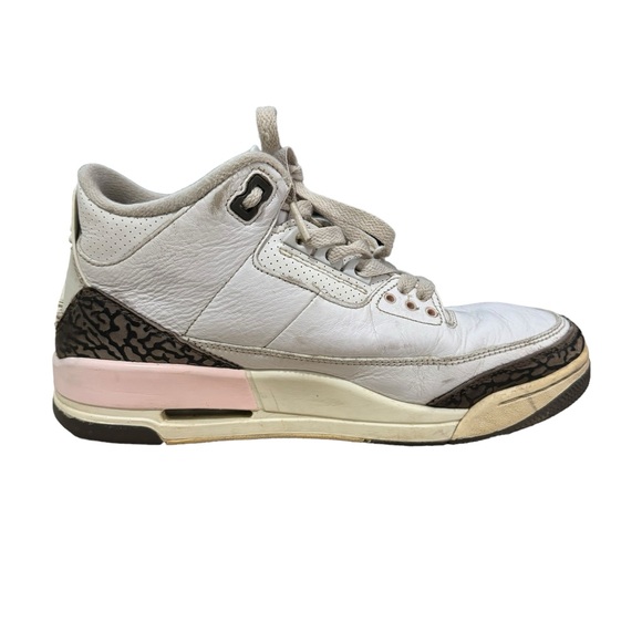 Air Jordan 3 Retro Neapolitan White Sneakers Womens 9 / Mens 7.5 - Picture 7 of 13